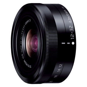 パナソニック LUMIX G VARIO 12-32mm/F3.5-5.6 ASPH./MEGA O.I.S.（ブラック） ※マイクロフォーサーズ用レンズ H-FS12032-K返品種別A