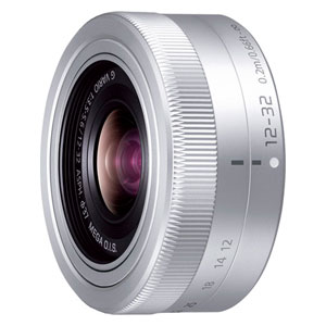 パナソニック LUMIX G VARIO 12-32mm/F3.5-5.6 ASPH./MEGA O.I.S.（シルバー） ※マイクロフォーサーズ用レンズ H-FS12032-S返品種別A