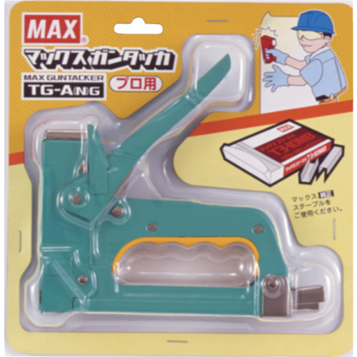 MAX TG-A -NG ガンタッカ T3ステープル用 グリーン[TGANGMAX] 返品種別B