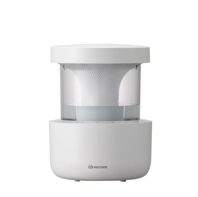 リズム 9YYA29RH08 超音波式加湿器（木造6畳まで/プレハブ洋室10畳まで ライトグレー)RHYTHM MIST 350[9YYA29RH08] 返品種別A