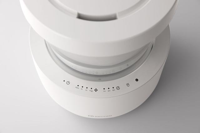 リズム 9YYA29RH08 超音波式加湿器（木造6畳まで/プレハブ洋室10畳まで ライトグレー)RHYTHM MIST 350[9YYA29RH08] 返品種別A_4