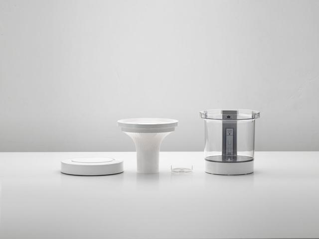 リズム 9YYA29RH08 超音波式加湿器（木造6畳まで/プレハブ洋室10畳まで ライトグレー)RHYTHM MIST 350[9YYA29RH08] 返品種別A_14