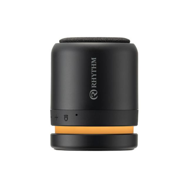 音楽的リズム 9YYA30RH02 雨合羽ポータブルシアタースピーカー（黒いこと）RHYTHM MAGSPEAKER DUO[9YYA30RH02] 返品カテゴリー化A