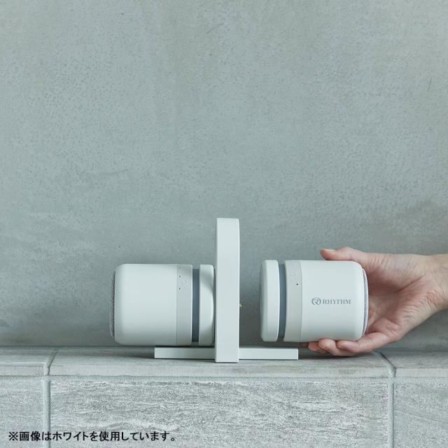 音楽的リズム 9YYA30RH02 雨合羽ポータブルシアタースピーカー（黒いこと）RHYTHM MAGSPEAKER DUO[9YYA30RH02] 返品カテゴリー化A