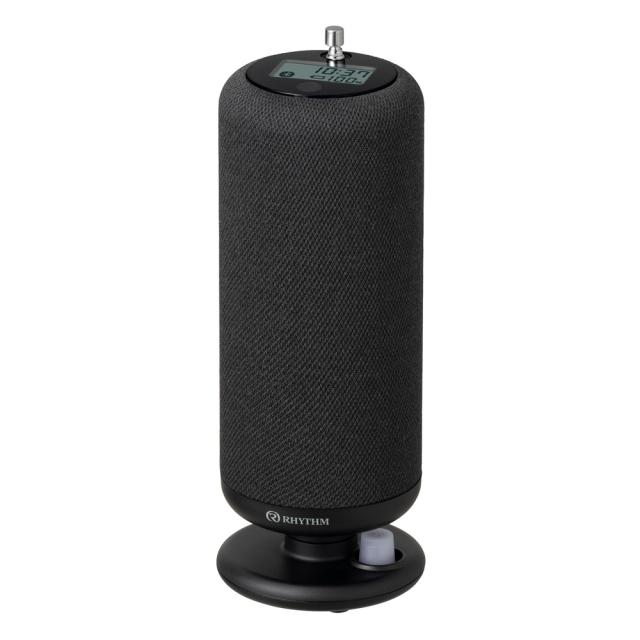 音楽的リズム 9YYA50RH02 繰り合わせる申し受ける無線電話金棒引き（黒いこと）RHYTHM CRANKSPEAKER[9YYA50RH02] 返品カテゴリー化A