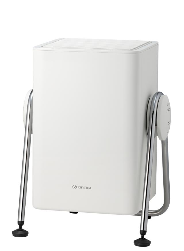 リズム 9YYA63RH08 空気清浄機（ライトグレー）【上下約240度まで回転】SilkyWindClean RHYTHM[9YYA63RH08] 返品種別A