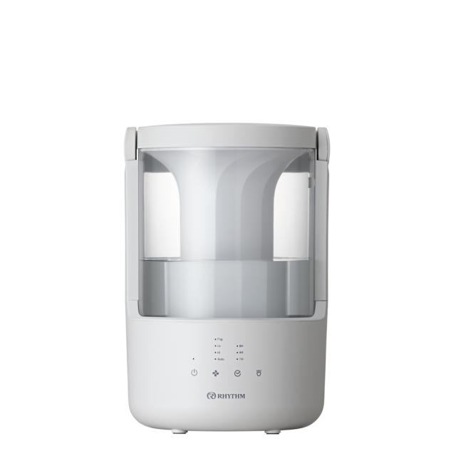 リズム 9YYA64RH08 超音波式加湿器（木造4畳まで/プレハブ洋室7畳まで ライトグレー)RHYTHM MIST 250[9YYA64RH08] 返品種別A