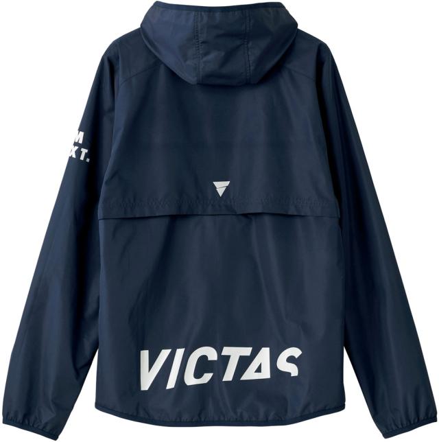 ヴィクタス 卓球 ユニセックス ウィンドブレーカージャケット V-BJ922（ネイビー・サイズ：4XL） VICTAS TSP-033165-6000-4XL返品種別A_1