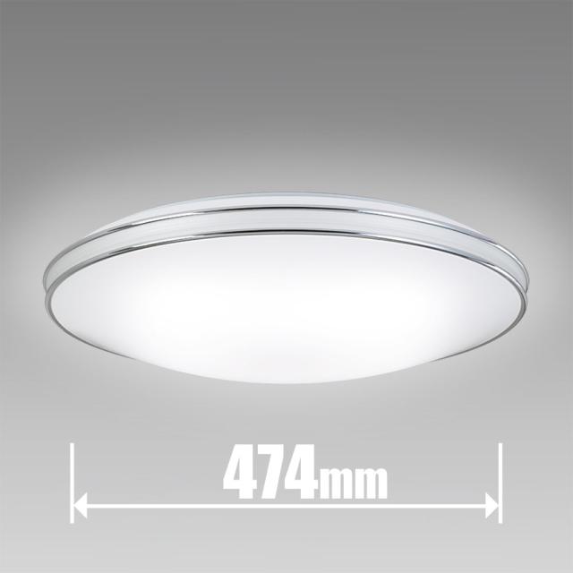 ホタルクス HLDC06402SG 4.5畳〜6畳用 シーリングライト【カチット式】HotaluX デュアルクローム[HLDC06402SG] 返品種別A