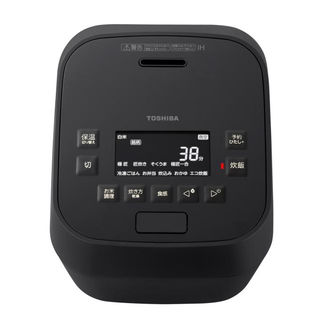 東芝 RC-6MGX(K) 真空圧力IHジャー炊飯器（3.5合炊き）　グランブラックTOSHIBA 炎匠炊き[RC6MGXK] 返品種別A_1
