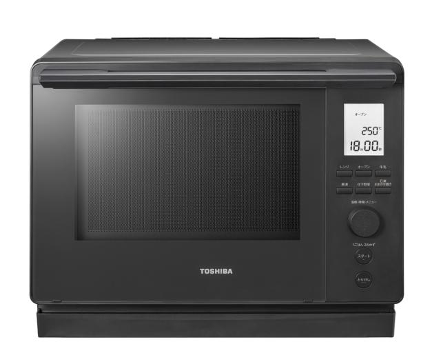 東芝 簡易スチームオーブンレンジ　30L　アッシュグレージュ TOSHIBA　石窯ドーム　角皿式スチームオーブンレンジ ER-D100B-H返品種別A