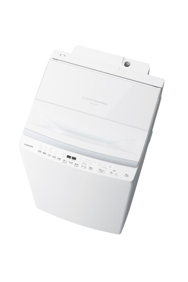 東芝 AW-8DP5-W 8.0kg 全自動洗濯機　グランホワイトTOSHIBA　ZABOON[AW8DP5W] 返品種別A