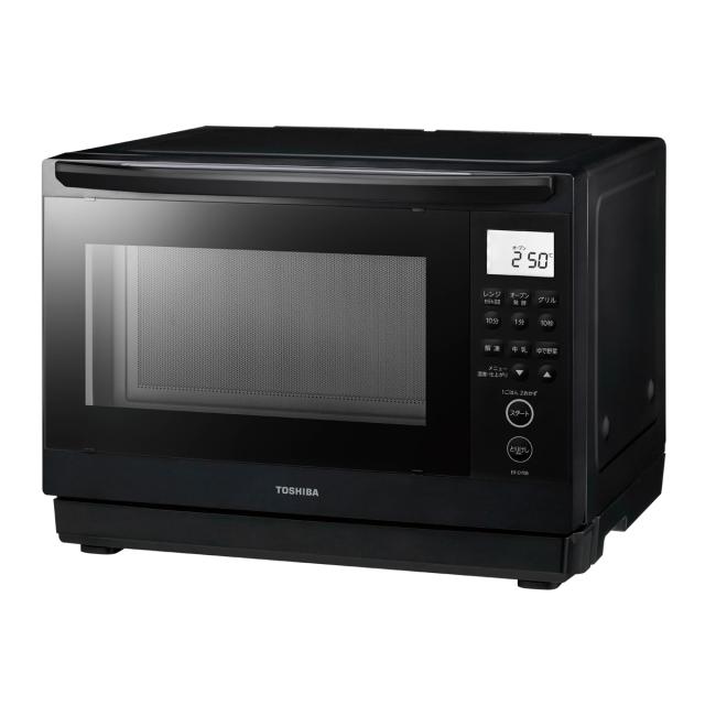 東芝 ER-D70B-K 簡易スチームオーブンレンジ　26L　ブラックTOSHIBA　石窯ドーム　角皿式スチームオーブンレンジ[ERD70BK] 返品種別A_1