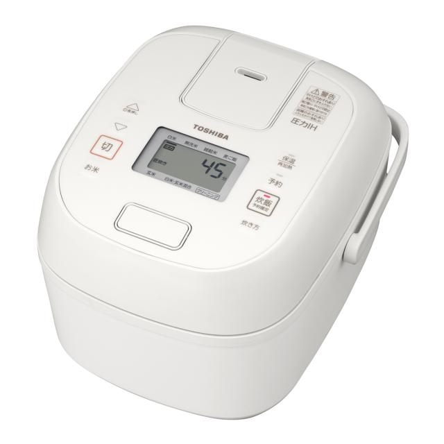 東芝 RC-6PXX-W 圧力IHジャー炊飯器（3.5合炊き）　ミルキーホワイトTOSHIBA　炎匠炊き[RC6PXXW] 返品種別A