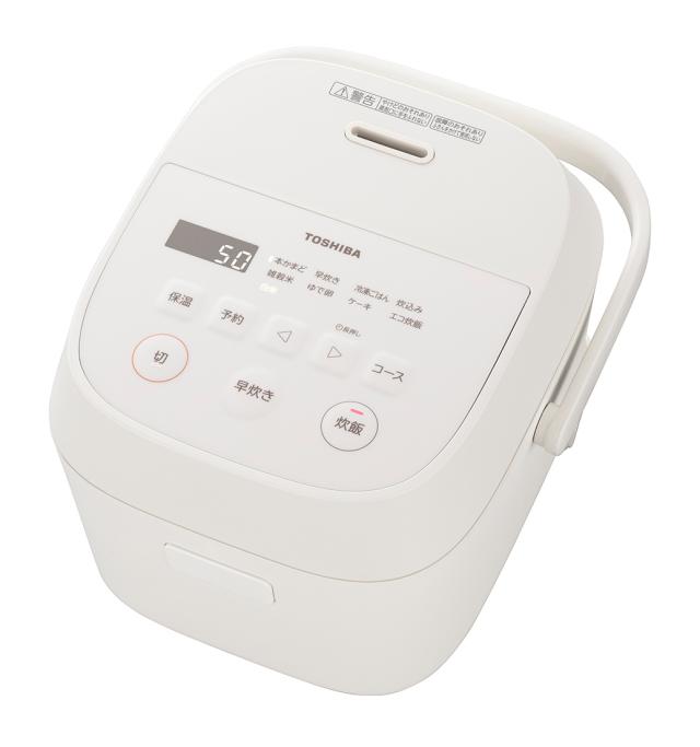 東芝 RC-5AMX(W) マイコンジャー炊飯器（3合炊き）　ホワイトTOSHIBA[RC5AMXW] 返品種別A