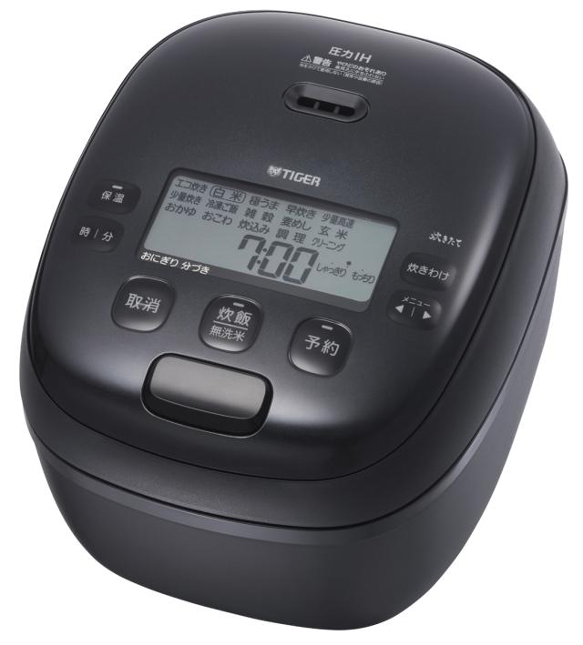 タイガー JRI-T100K 圧力IHジャー炊飯器（5.5合炊き）　ブラックTIGER　炊きたて[JRIT100K] 返品種別A