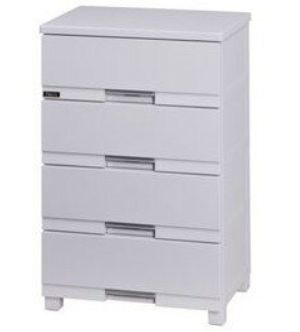 天馬 フィッツプラスプレミアム　幅55cm　4段（セラミックホワイト） FP5504/WH返品種別A