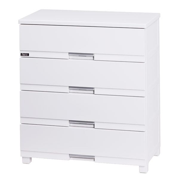 天馬 フィッツプラスプレミアム　幅75cm　4段（セラミックホワイト） FP7504/WH(PREMIUM)返品種別A
