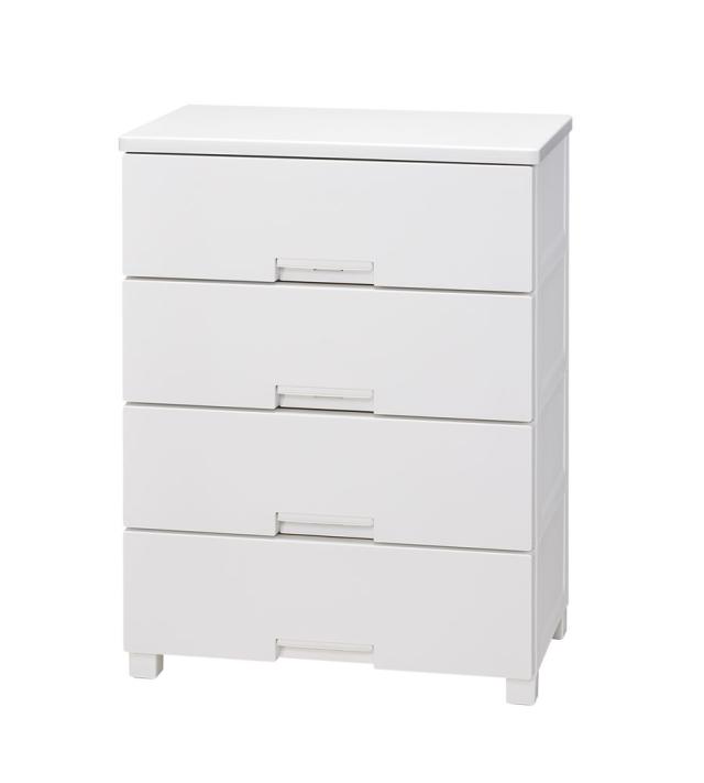 天馬 FCH6504W フィッツチェスト6504 4段（ホワイト）Fitsチェスト ベーシック[FCH6504W] 返品種別A