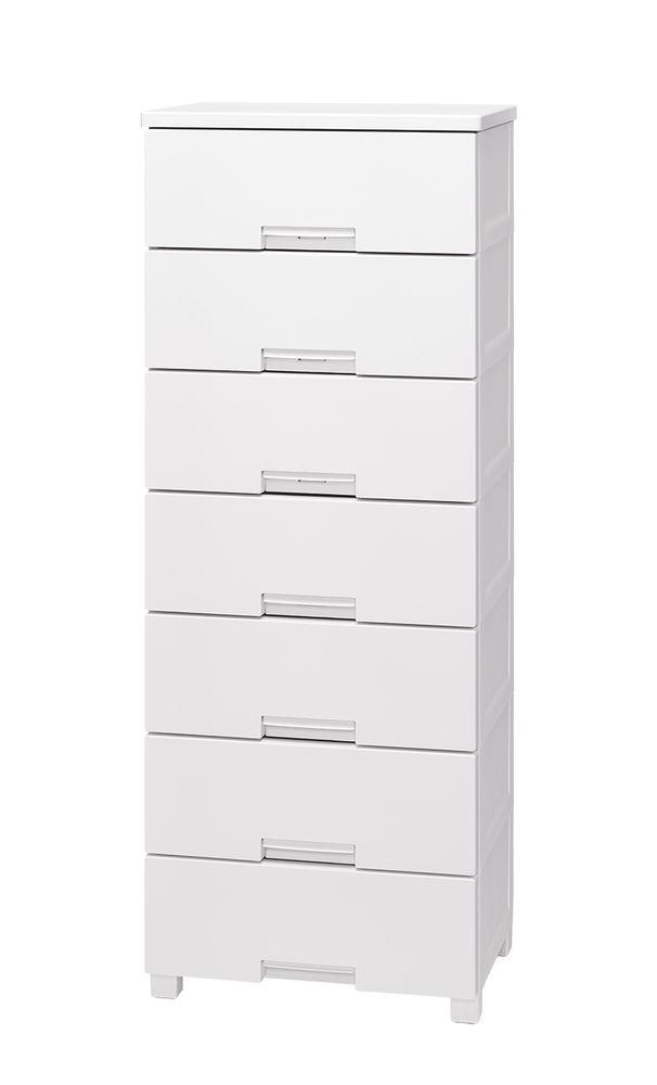 天馬 FCH5507W フィッツチェスト5507　7段（ホワイト）Fitsチェスト[FCH5507W] 返品種別A