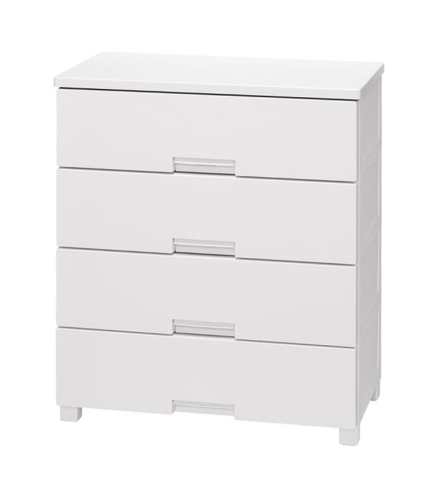 天馬 FCH7504W フィッツチェスト7504　4段（ホワイト）Fitsチェスト[FCH7504W] 返品種別A