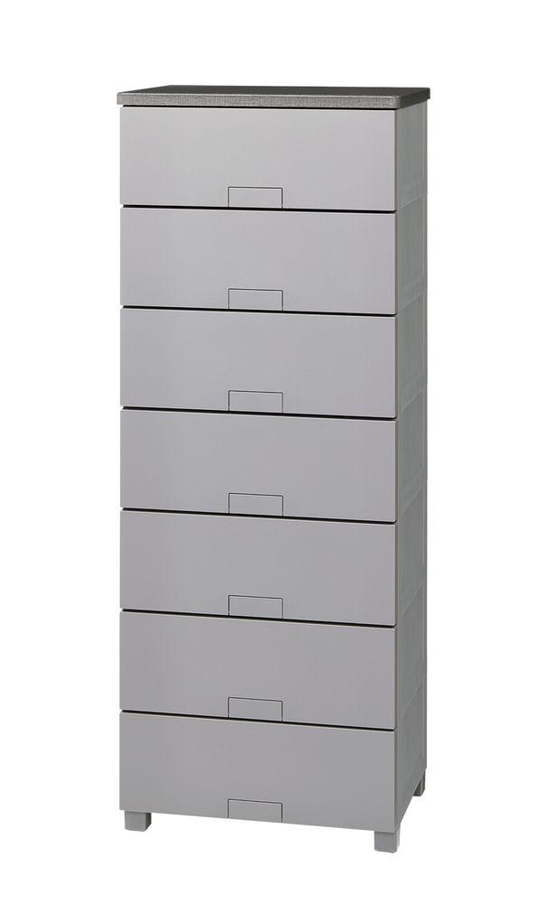 天馬 FCH-F5507GR フィッツチェストフルフラット5507　7段（グレー）Fitsチェスト[FCHF5507GR] 返品種別A