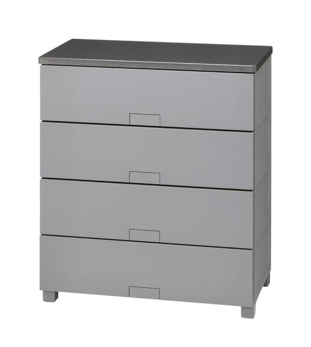 天馬 FCH-F7504GR フィッツチェストフルフラット7504　4段（グレー）Fitsチェスト[FCHF7504GR] 返品種別A