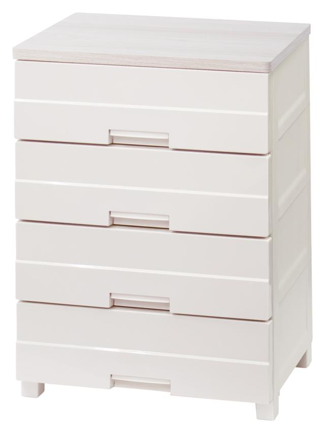 天馬 チェストイージー 幅65cm(4段・ベージュ) chest easy　サイズ(約)：幅65×奥行41×高さ85cm チエストイ-ジ-6504返品種別A