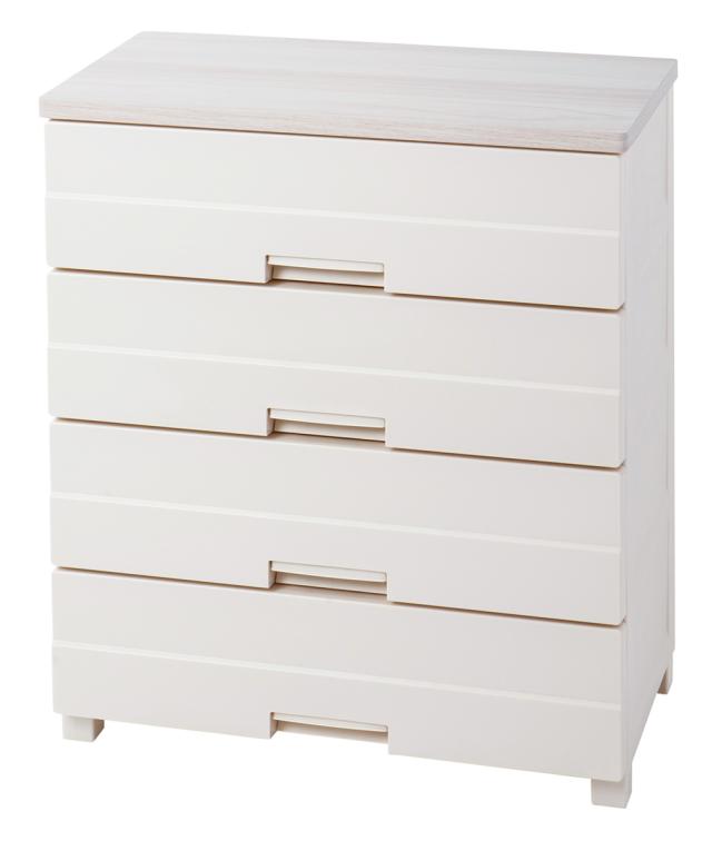 天馬 チェストイージー 幅75cm(4段・ベージュ) chest easy　サイズ(約)：幅75×奥行41×高さ85cm チエストイ-ジ-7504返品種別A
