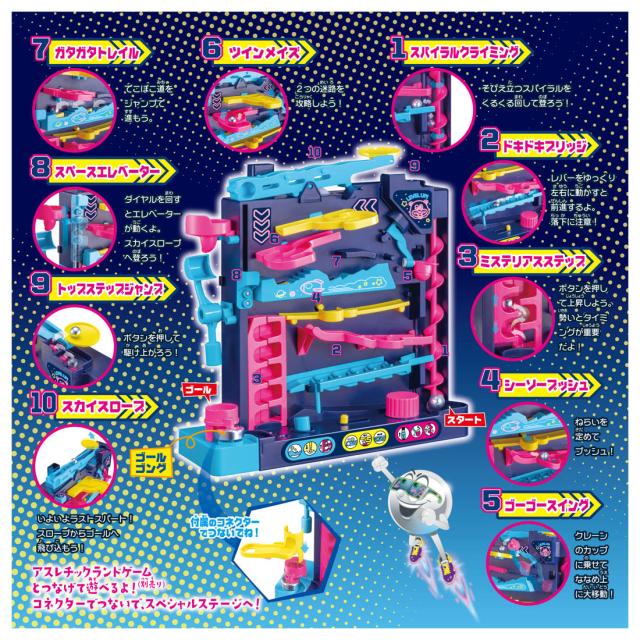 タカラトミー アスレチックランドゲーム レベルアップ 返品種別B