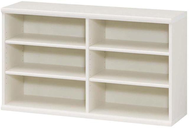 大洋 NC6012WH カラーラック ホワイト (幅116.5×高さ60cm)TAIYO Shelfit[NC6012WH] 返品種別A