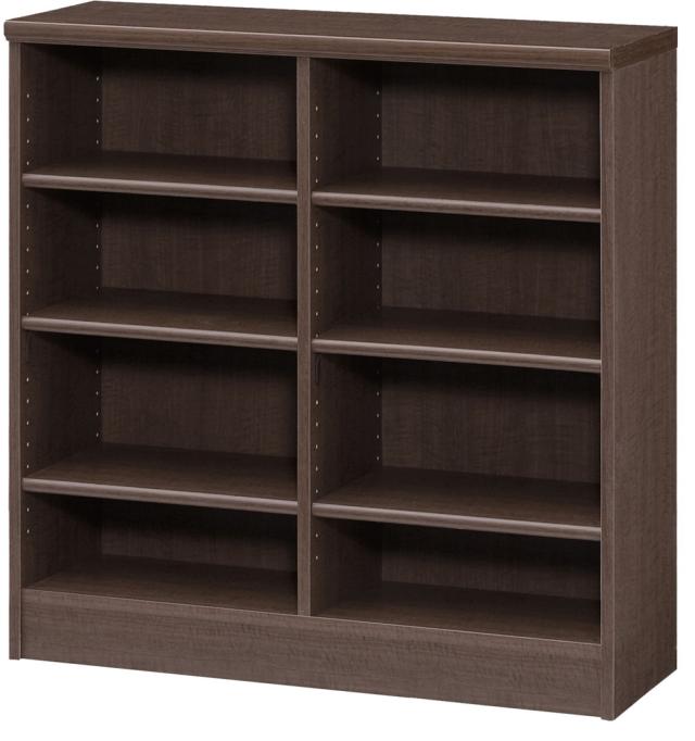 大洋 NC9090ダイワDB カラーラック ダークブラウン (幅86.5×高さ88.1cm)TAIYO Shelfit[NC9090ダイワDB] 返品種別A