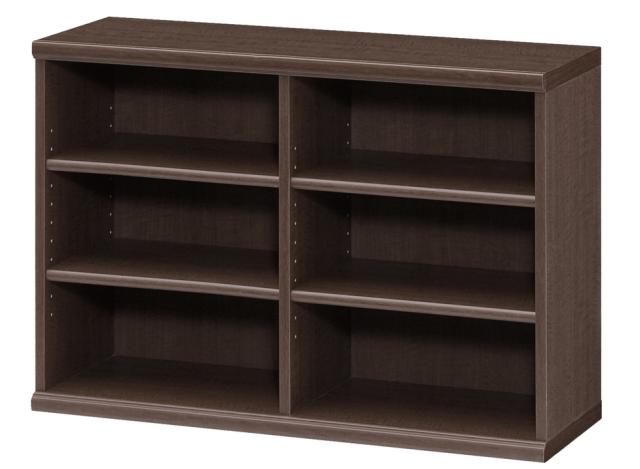 大洋 NC6090DB カラーラック ダークブラウン (幅86.5×高さ60cm)TAIYO Shelfit[NC6090DB] 返品種別A