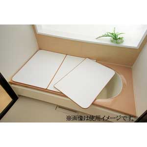 東プレ 組み合わせ風呂ふた（70×120cm用 3枚割・ブラウン） Ecoウォームneo　U-12 エコウオ-ムフロフタU-12ブラウン返品種別A