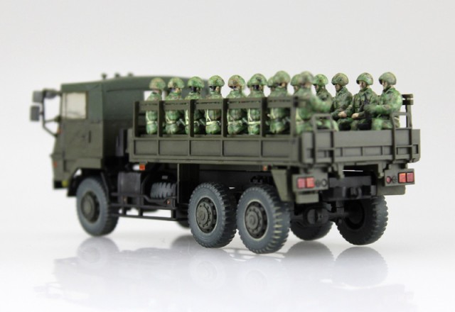 アオシマ 1/72 ミリタリーモデルキット No.12 陸上自衛隊 73式大型