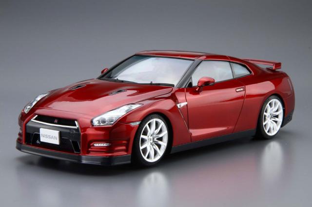アオシマ 1/24 ザ・モデルカー No.3 ニッサン R35 GT-R ピュア
