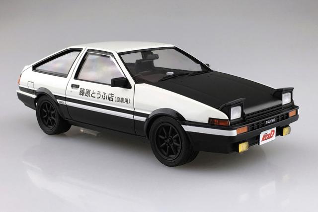 アオシマ　AE86 1/24 完成済みプラモデル アオシマ AE86 1/24 完成済みプラモデル ハチロク】アオシマ1/24