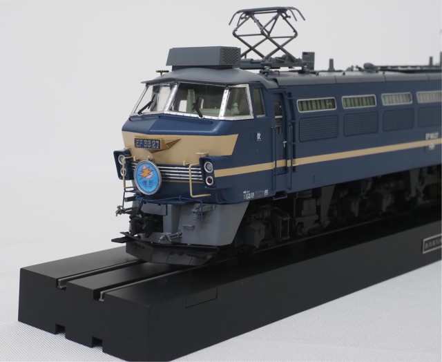 アオシマ×株式会社ダイモ 【流通限定】1/45 トレインミュージアムOJ No.SP 電気機関車 EF66 27号機【66287】プラモデル  返品種別B｜au PAY マーケット