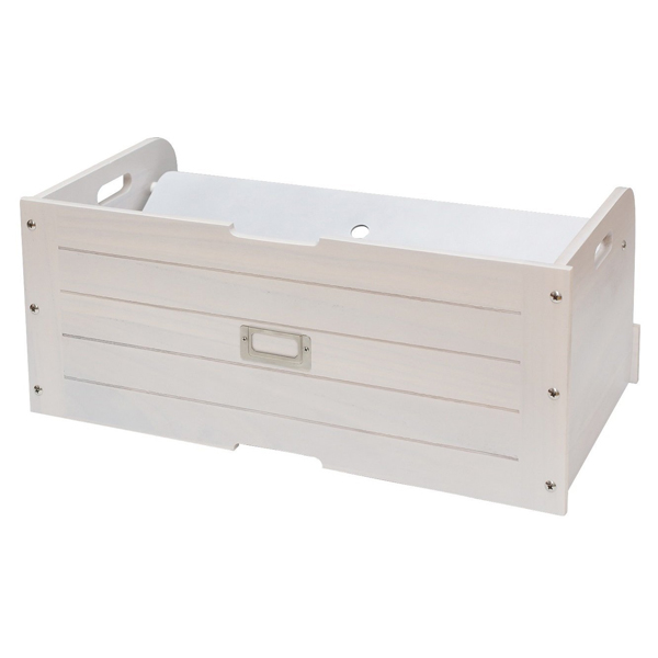 オスマック GKS-520W 下駄箱下収納ボックス 52cm幅 ホワイト[GKS520W] 返品種別A