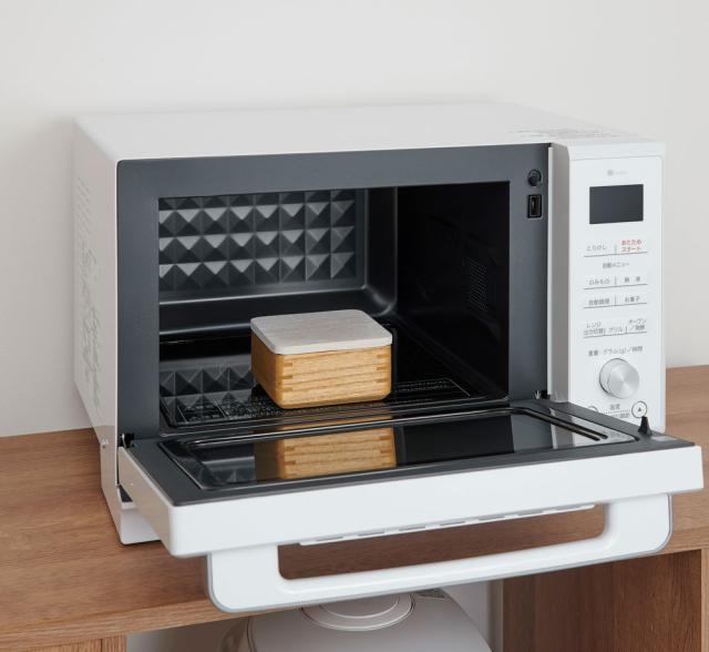 オスマック OSG-1(オスマツク) KIRISAI 桐のレンジでごはん鉢ご飯 保存容器 冷凍 電子レンジ[OSG1オスマツク] 返品種別A_4