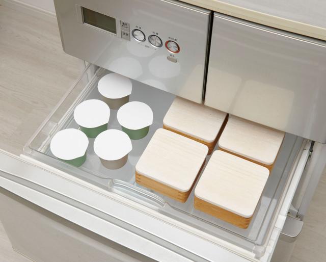 オスマック OSG-1(オスマツク) KIRISAI 桐のレンジでごはん鉢ご飯 保存容器 冷凍 電子レンジ[OSG1オスマツク] 返品種別A_11