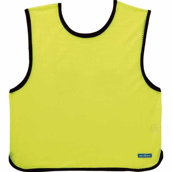モルテン GB0112KLNN ゲームベストジュニア10枚セット 無地（蛍光イエロー）Molten ゲームビブス[MTGB0112KLNN] 返品種別A
