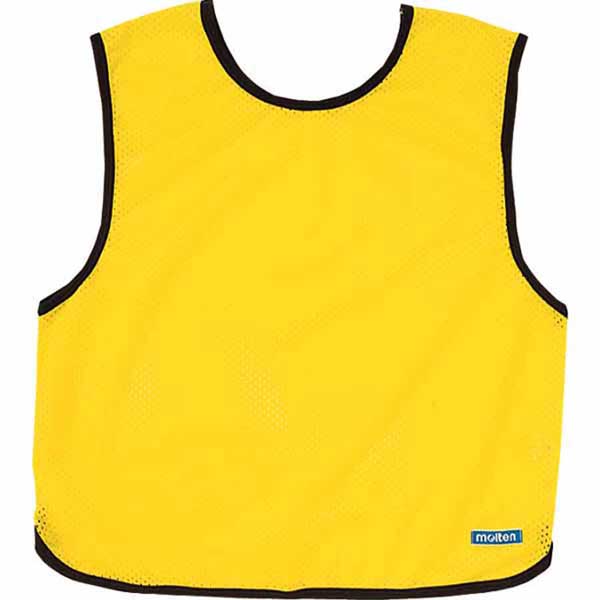 モルテン GB0112YNN ゲームベストジュニア10枚セット 無地（黄）Molten ゲームビブス[MTGB0112YNN] 返品種別A