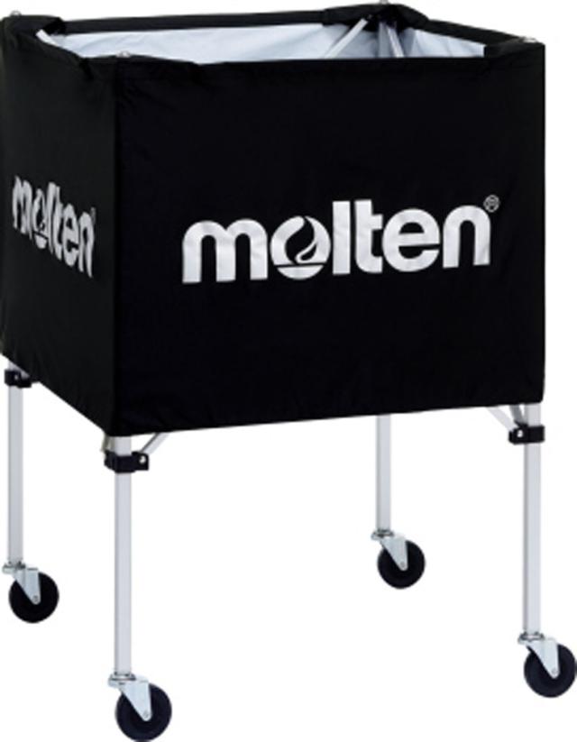 モルテン MT-BK0022K 折りたたみ式ボールカゴ（屋外用）（黒・サイズ：中）Molten[MTBK0022K] 返品種別A
