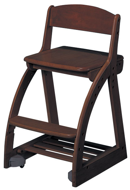 コイズミ CDC-765WT 4ステップチェア 板座（ウォルナット）KOIZUMI[CDC765WT] 返品種別A
