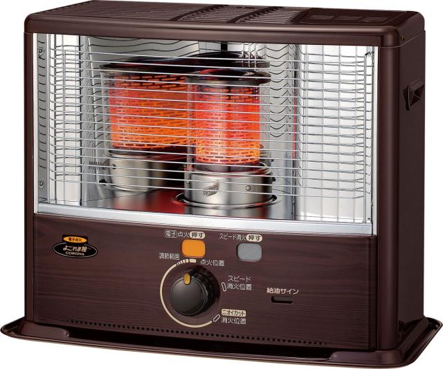 コロナ 石油ストーブ（木造8畳/コンクリート10畳まで　木目） SX-E2925WY-M返品種別A