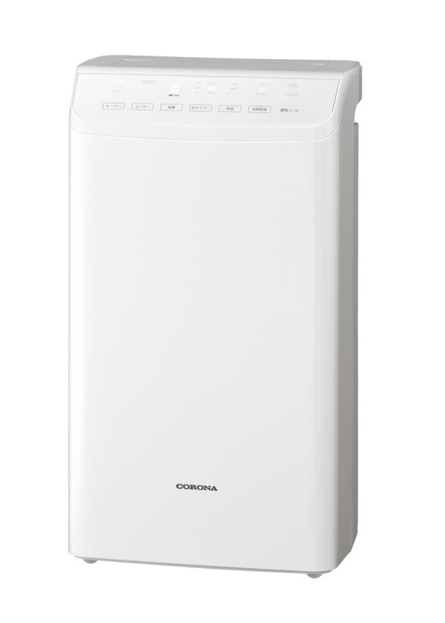 コロナ 衣類乾燥除湿機（木造14畳/コンクリート造28畳まで クリスタルホワイト） CORONA コンプレッサー方式 CD-WH1226-W返品種別A