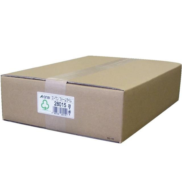 エーワン 28015(エ-ワン) コンピュータフォームラベル 15インチ幅 24面