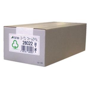 エーワン 28022(エ-ワン) コンピュータフォームラベル 4.5インチ幅 5面 500折(2500片)A-one[28022エワン] 返品種別A
