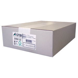 エーワン 28910 ラベルシール（インクジェット）1面・A4・500シート入[28910エワン] 返品種別A